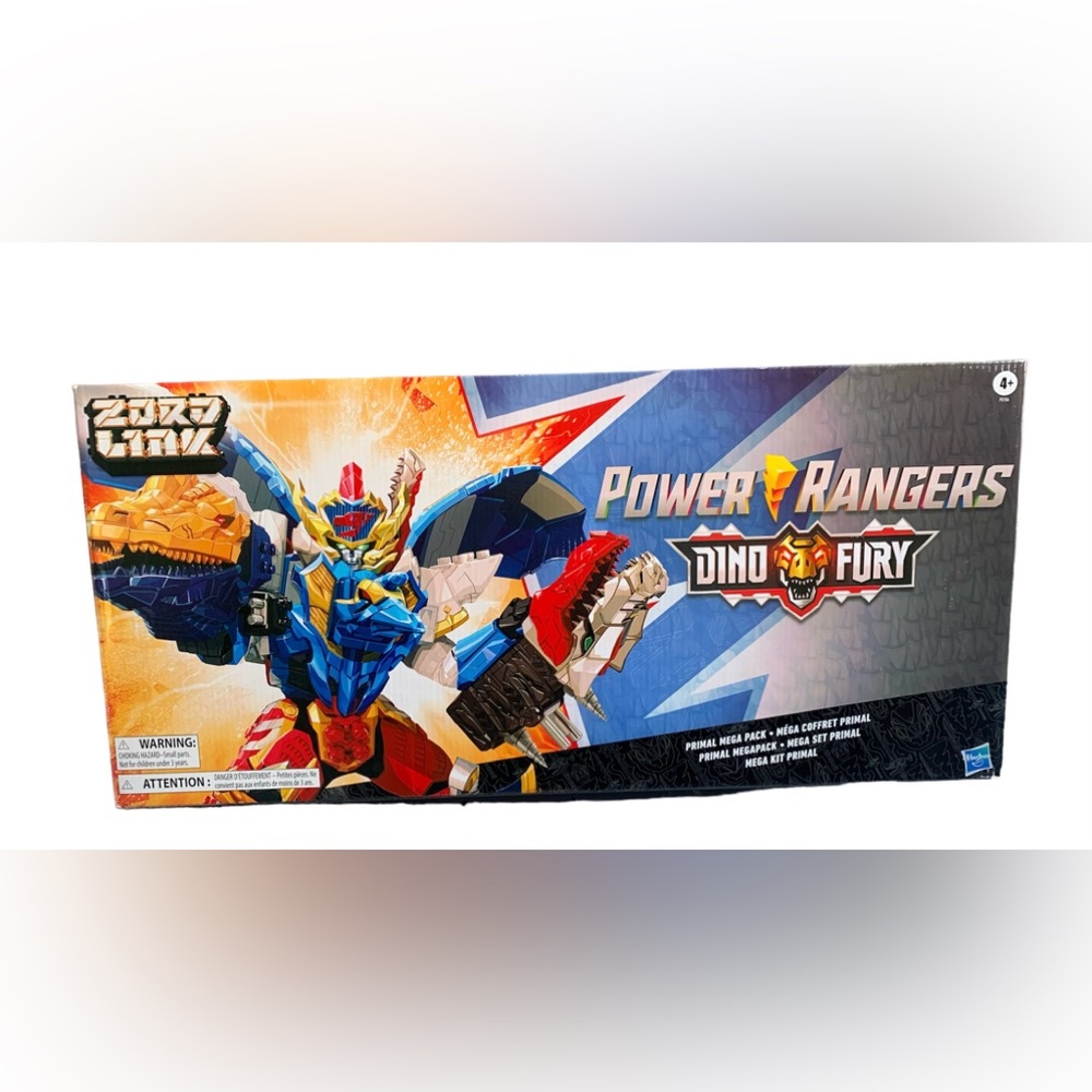 Power Rangers Dino Fury Zord Link Combining Megazord Mega Pack